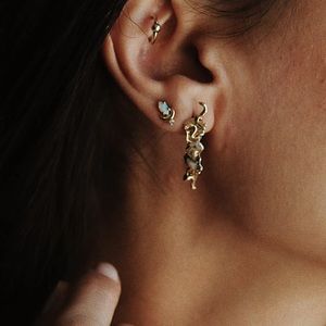 Sofia Zakia west Medusa relic earring